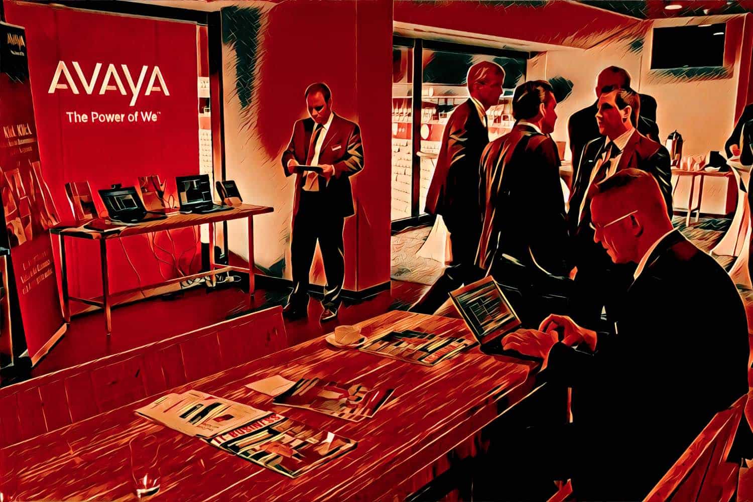 Avaya Conference Booth